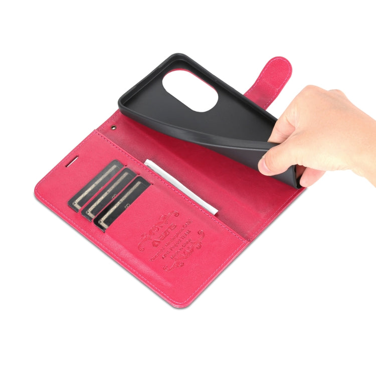 For vivo Y100 AZNS Sheepskin Texture Flip Leather Phone Case