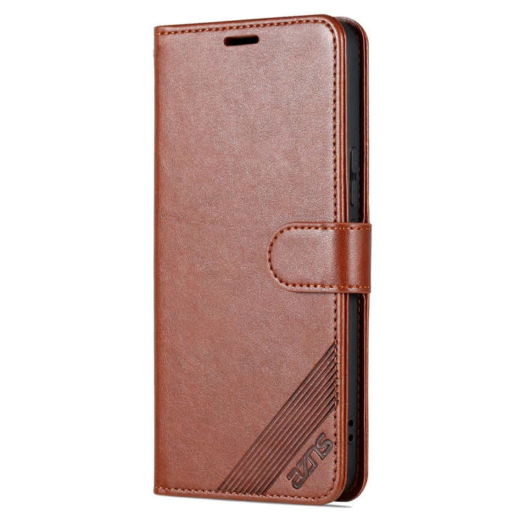 For vivo Y100 AZNS Sheepskin Texture Flip Leather Phone Case