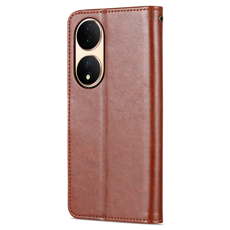 For vivo Y100 AZNS Sheepskin Texture Flip Leather Phone Case