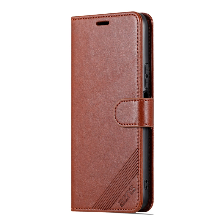 For Honor 70 Lite AZNS Sheepskin Texture Flip Leather Phone Case