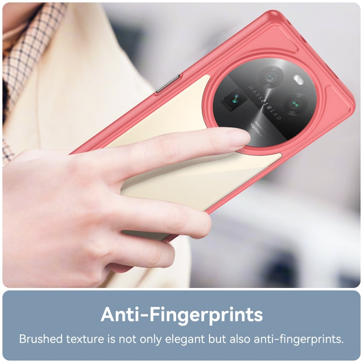 For OPPO Find X6 5G Colorful Series Acrylic + TPU Phone Case