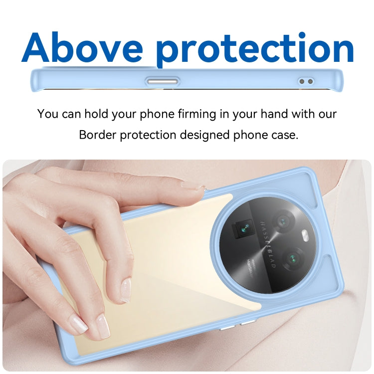 For OPPO Find X6 5G Colorful Series Acrylic + TPU Phone Case