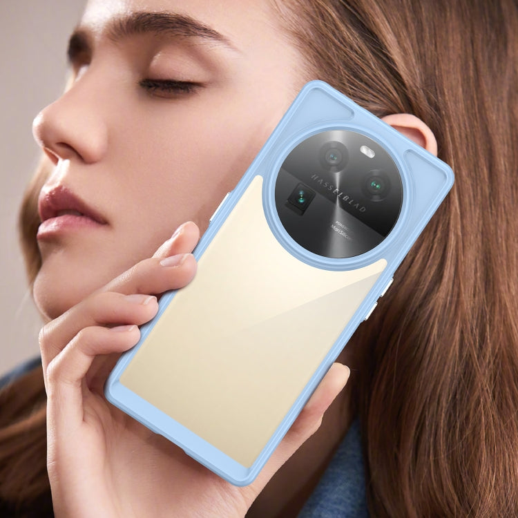 For OPPO Find X6 5G Colorful Series Acrylic + TPU Phone Case