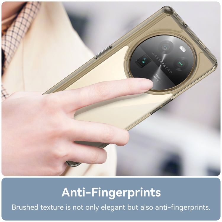 For OPPO Find X6 5G Colorful Series Acrylic + TPU Phone Case