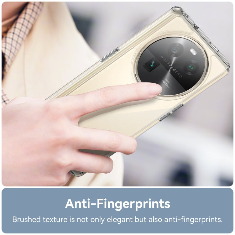 For OPPO Find X6 5G Colorful Series Acrylic + TPU Phone Case