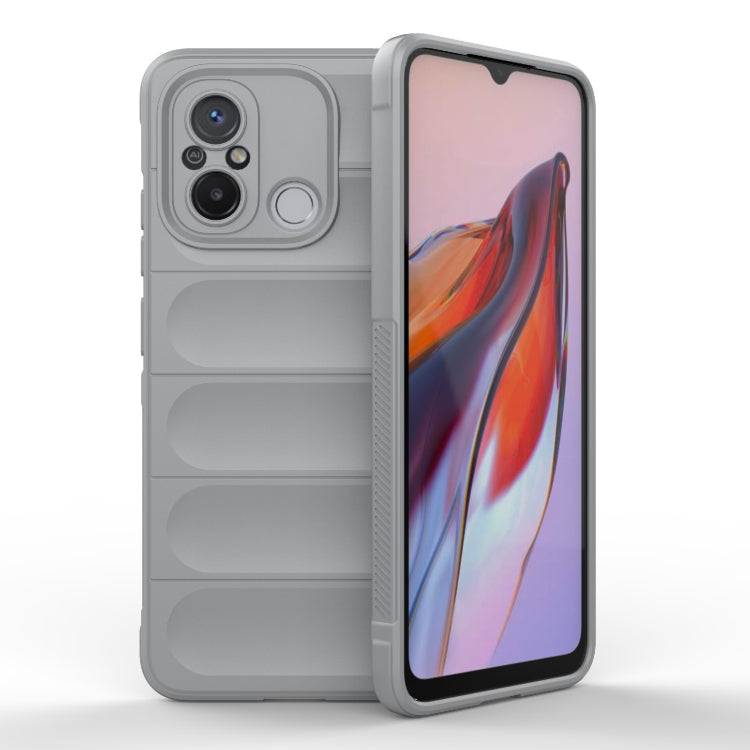 For Xiaomi Redmi 12C Magic Shield TPU + Flannel Phone Case