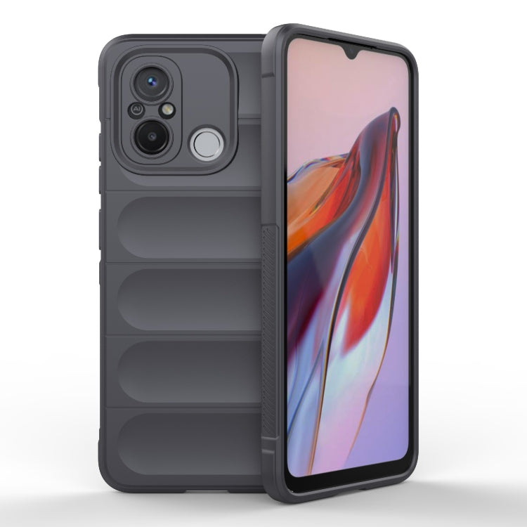 For Xiaomi Redmi 12C Magic Shield TPU + Flannel Phone Case