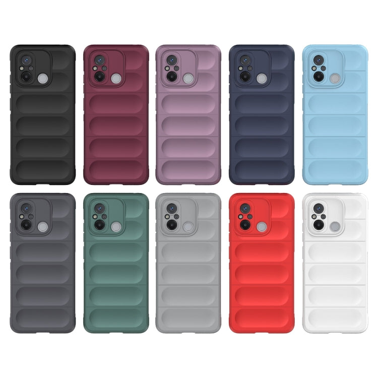 For Xiaomi Redmi 12C Magic Shield TPU + Flannel Phone Case