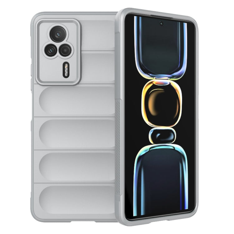 For Xiaomi Redmi K60E 5G Magic Shield TPU + Flannel Phone Case