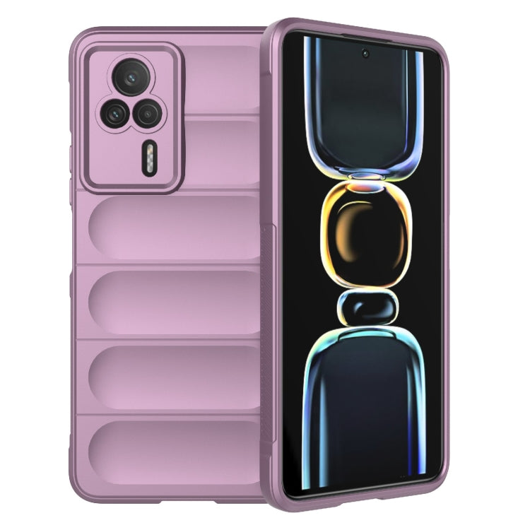 For Xiaomi Redmi K60E 5G Magic Shield TPU + Flannel Phone Case