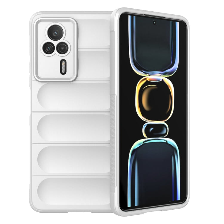 For Xiaomi Redmi K60E 5G Magic Shield TPU + Flannel Phone Case