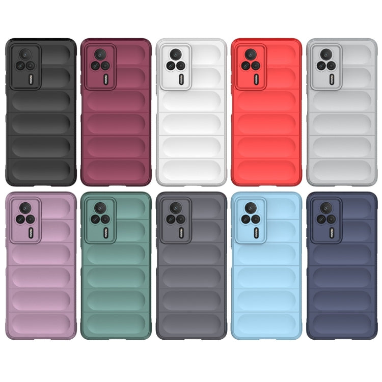 For Xiaomi Redmi K60E 5G Magic Shield TPU + Flannel Phone Case