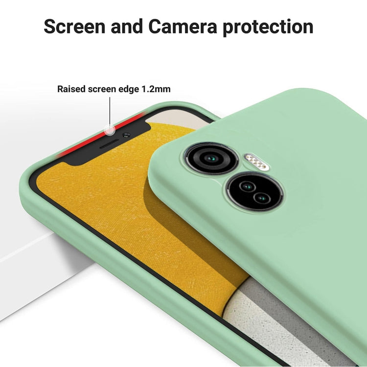 For Itel S18 Pro Pure Color Liquid Silicone Shockproof Phone Case