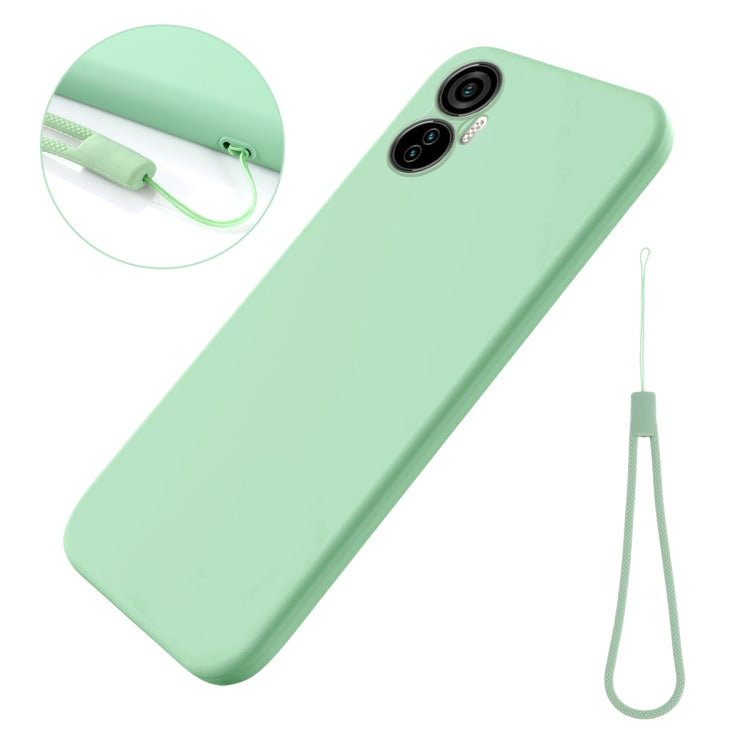 For Itel S18 Pro Pure Color Liquid Silicone Shockproof Phone Case