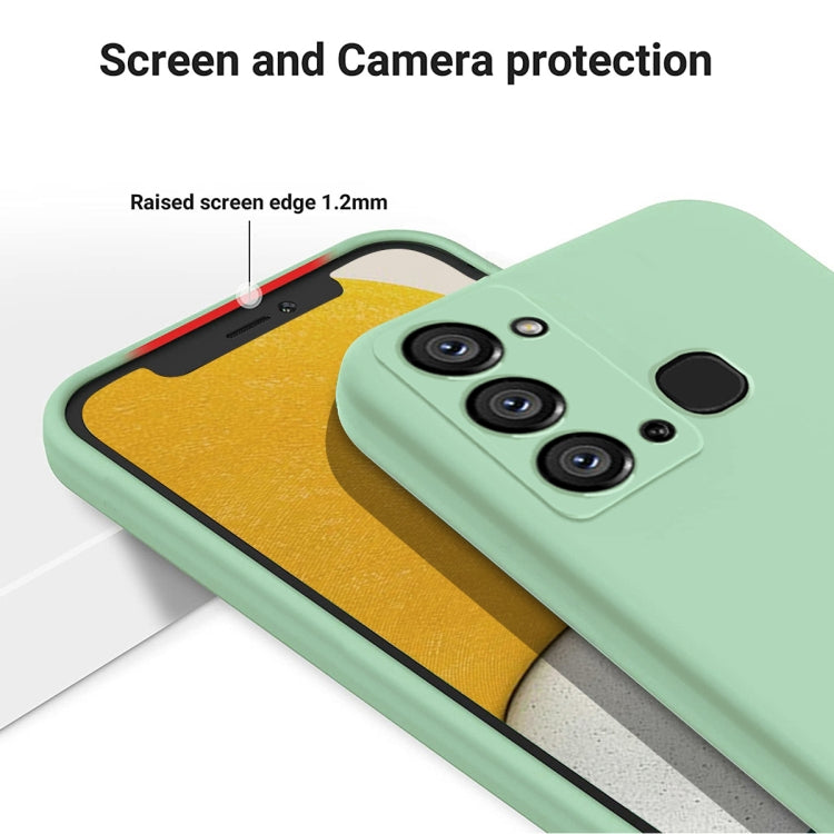 For Itel Vision 3 / S17 / P38 Pure Color Liquid Silicone Shockproof Phone Case