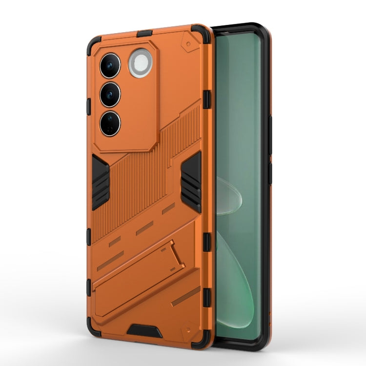 For vivo S16 Pro 5G Punk Armor 2 in 1 PC + TPU Shockproof Phone Case with Invisible Holder