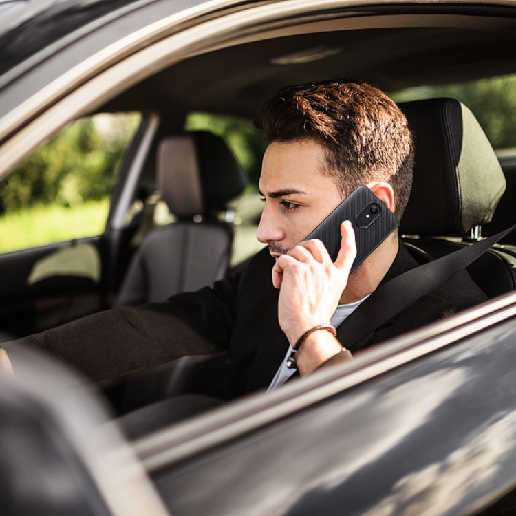 For LG K9 Carbon Fiber Texture Shockproof TPU Protective Case