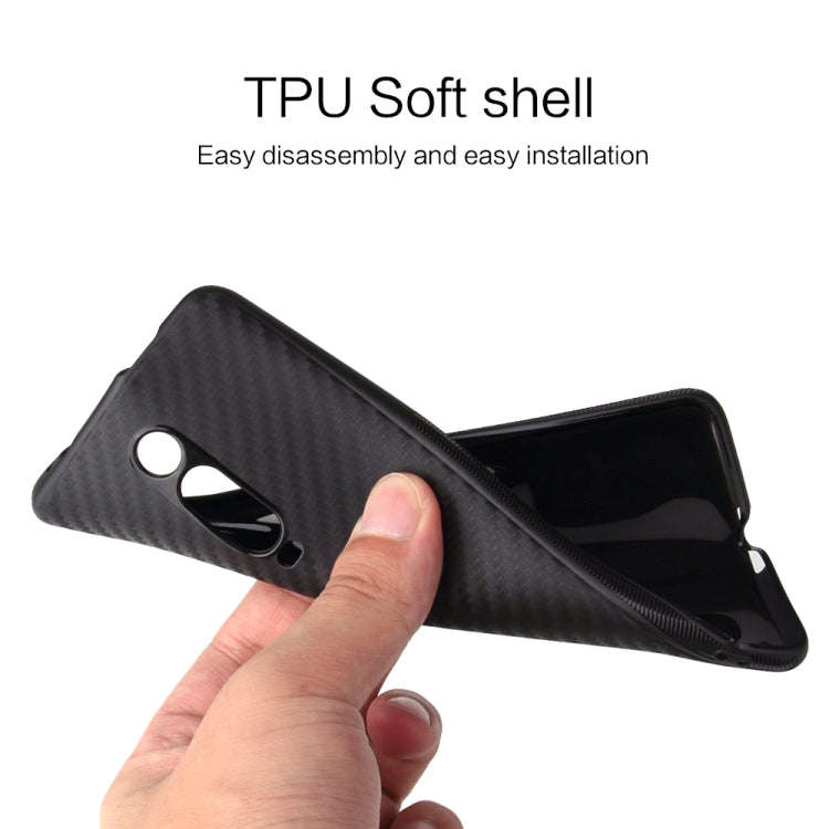 For Xiaomi Redmi K20 Carbon Fiber Texture Shockproof TPU Protective Case