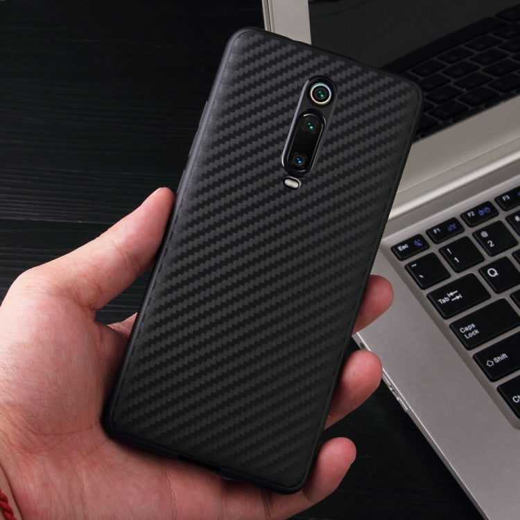 For Xiaomi Redmi K20 Carbon Fiber Texture Shockproof TPU Protective Case