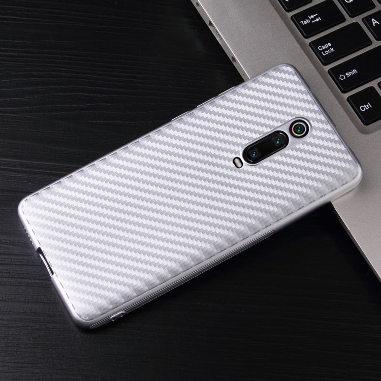For Xiaomi Redmi K20 Carbon Fiber Texture Shockproof TPU Protective Case