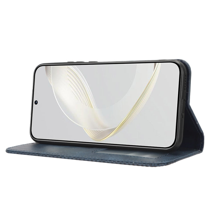 For Huawei nova 11 Pro Magnetic Buckle Retro Texture Leather Phone Case