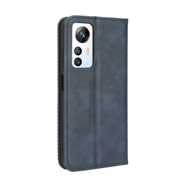 For Blackview A85 Magnetic Buckle Retro Texture Leather Phone Case