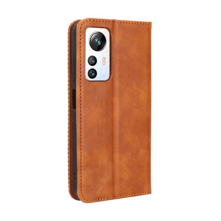 For Blackview A85 Magnetic Buckle Retro Texture Leather Phone Case