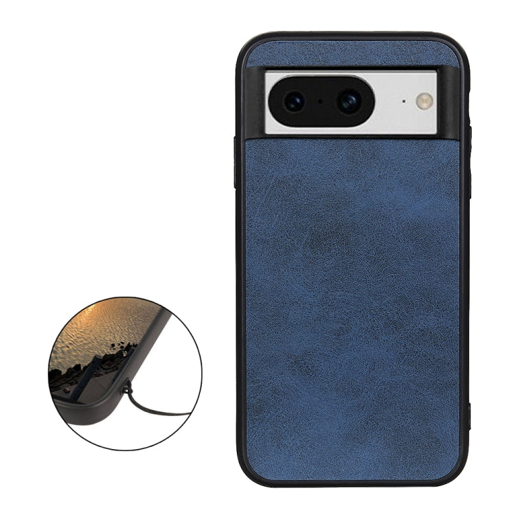 For Google Pixel 8 Two-color Calf Texture Shockproof Phone Case
