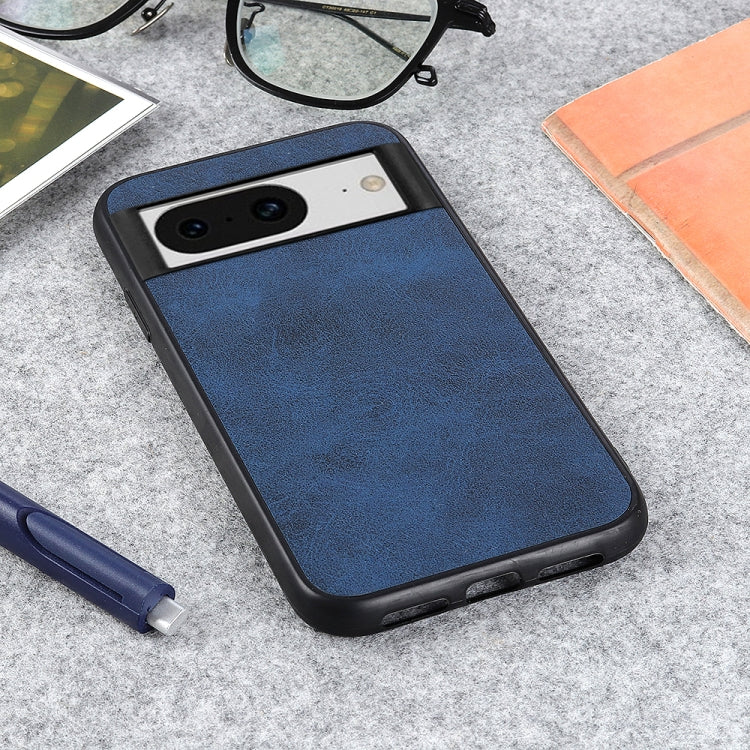 For Google Pixel 8 Two-color Calf Texture Shockproof Phone Case
