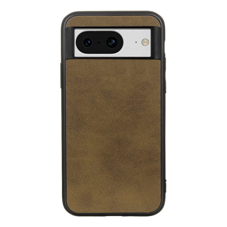 For Google Pixel 8 Two-color Calf Texture Shockproof Phone Case