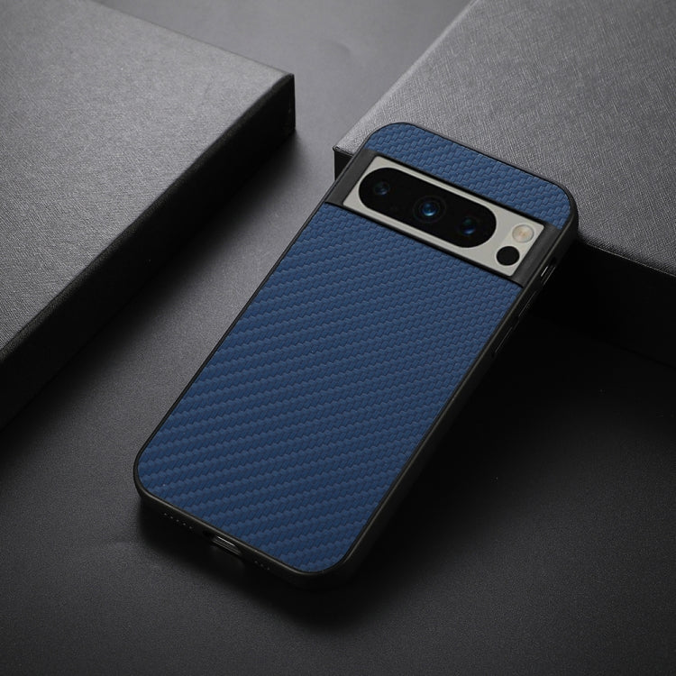 For Google Pixel 8 Pro Carbon Fiber Texture PU Phone Case