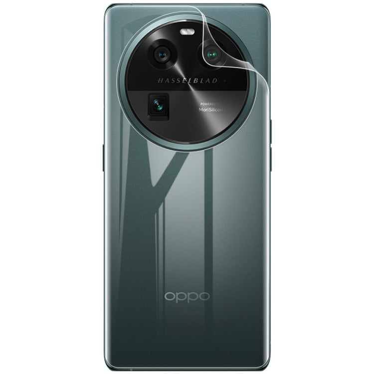 For OPPO Find X6 5G 2pcs imak Curved Hydrogel Film Pnone Back Protector