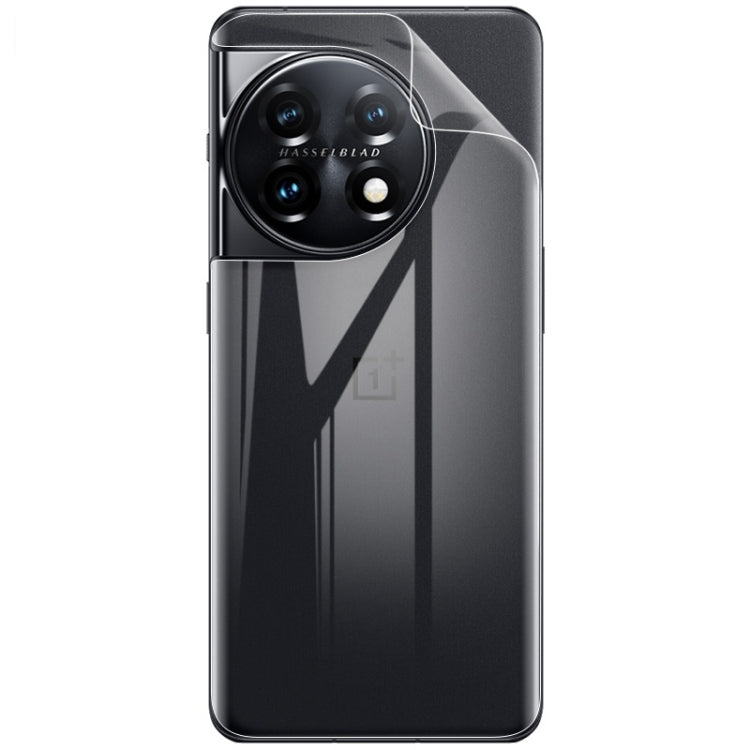 For OnePlus 11 5G 2pcs imak Curved Hydrogel Film Pnone Back Protector