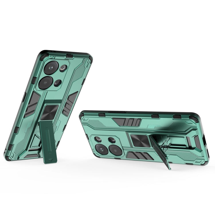 For OPPO Reno9 / Reno9 Pro 5G Supersonic Holder PC Soft TPU Phone Case