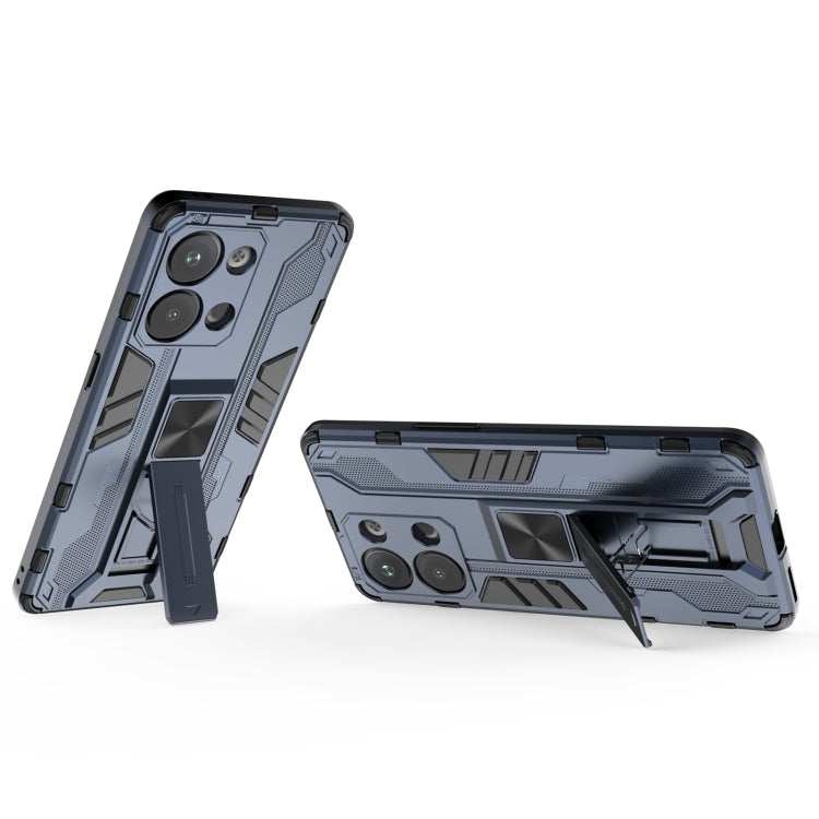 For OPPO Reno9 / Reno9 Pro 5G Supersonic Holder PC Soft TPU Phone Case