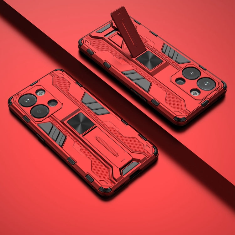 For OPPO Reno9 / Reno9 Pro 5G Supersonic Holder PC Soft TPU Phone Case