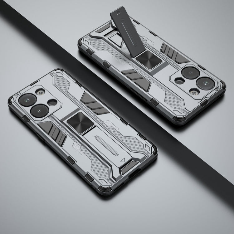 For OPPO Reno9 / Reno9 Pro 5G Supersonic Holder PC Soft TPU Phone Case