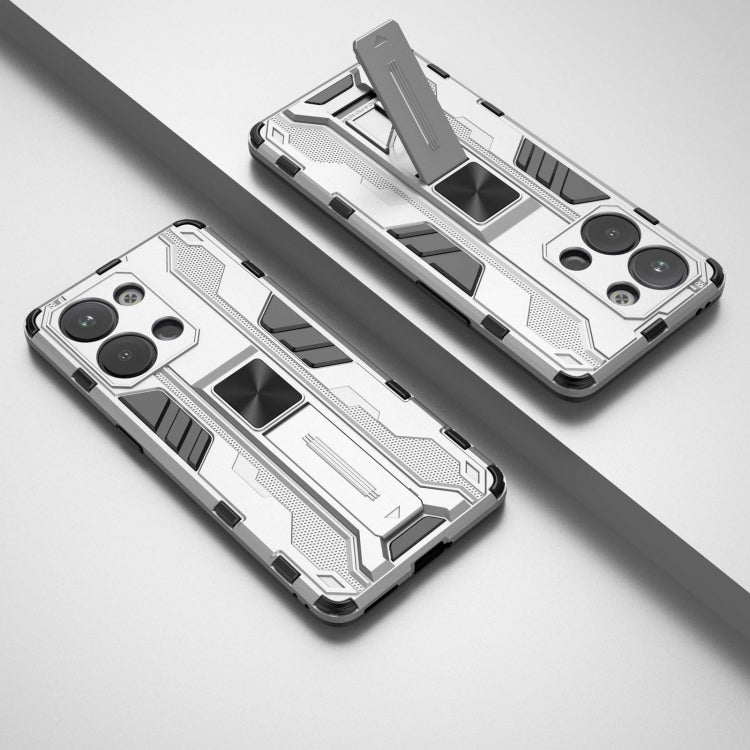 For OPPO Reno9 / Reno9 Pro 5G Supersonic Holder PC Soft TPU Phone Case