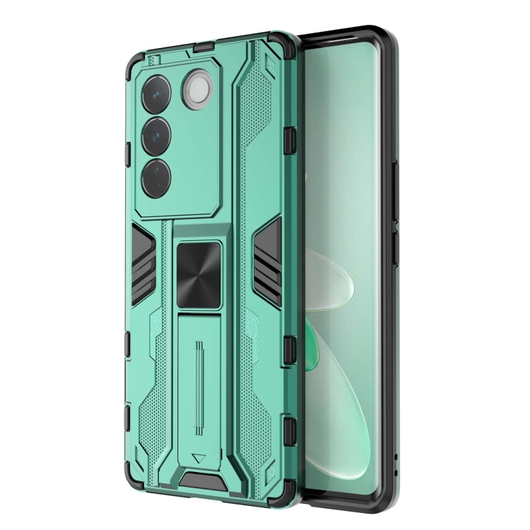 For vivo S16 / S16 Pro Supersonic Holder PC Soft TPU Phone Case