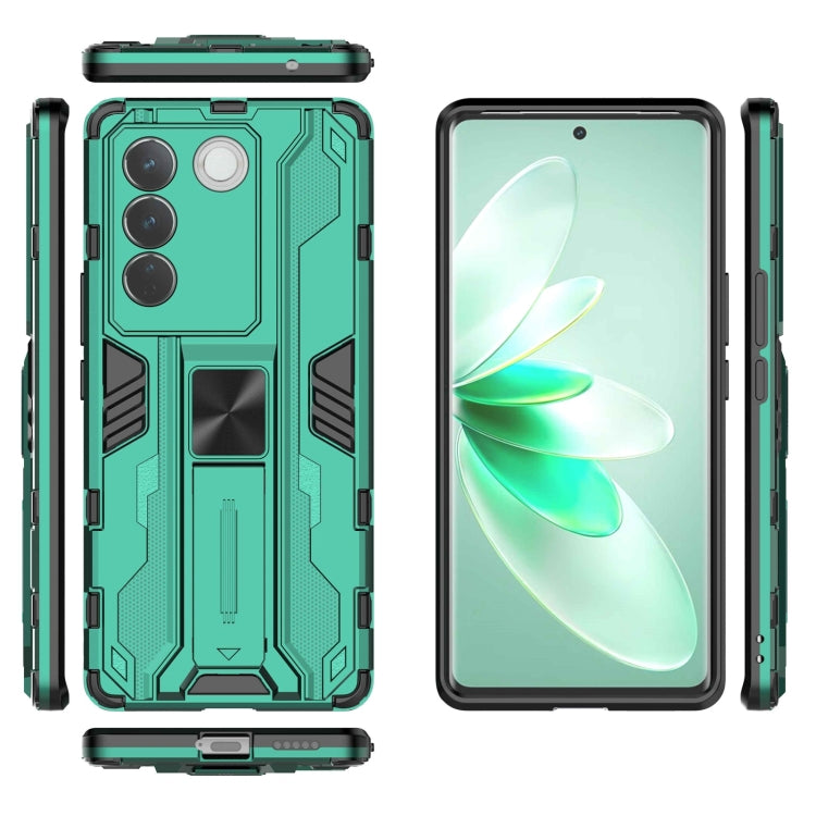For vivo S16 / S16 Pro Supersonic Holder PC Soft TPU Phone Case