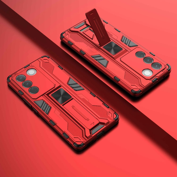 For vivo S16 / S16 Pro Supersonic Holder PC Soft TPU Phone Case