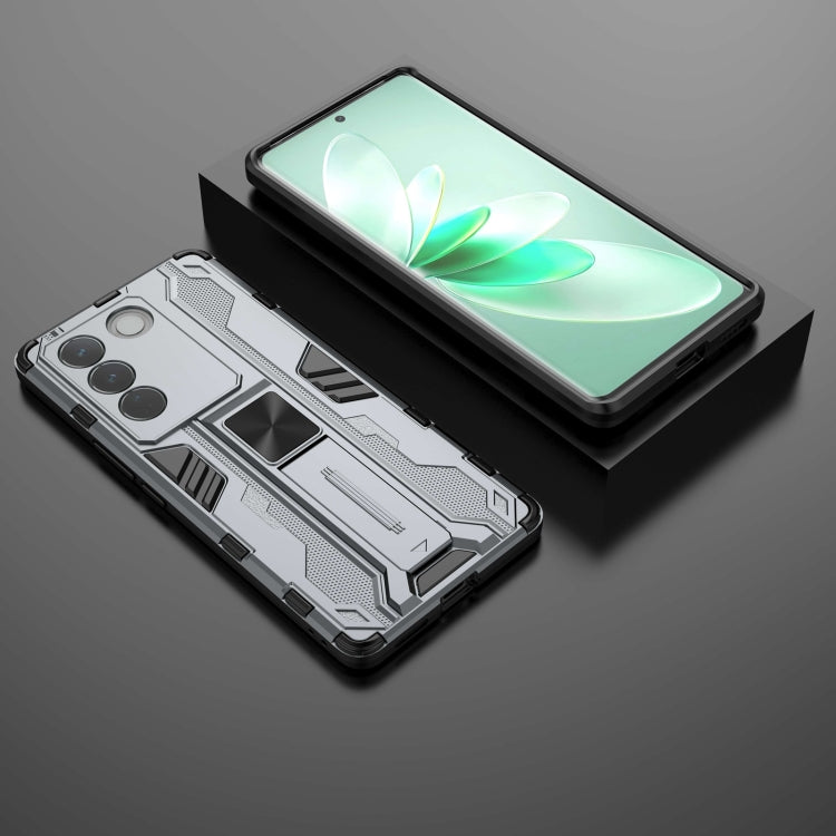 For vivo S16 / S16 Pro Supersonic Holder PC Soft TPU Phone Case