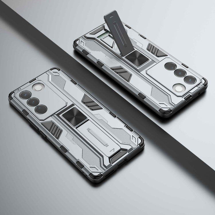 For vivo S16 / S16 Pro Supersonic Holder PC Soft TPU Phone Case