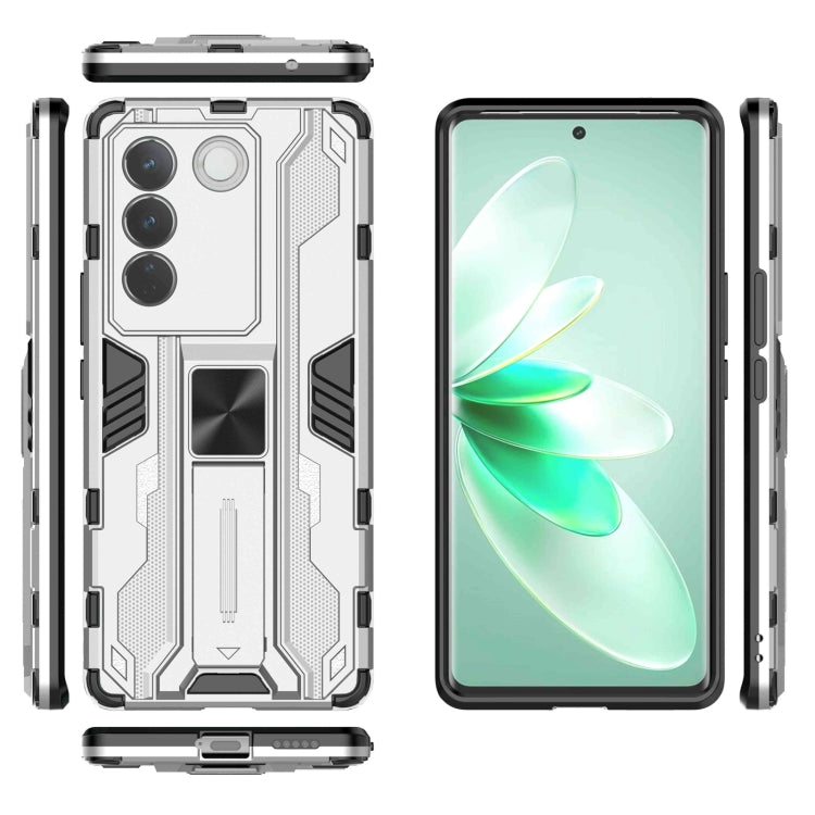For vivo S16 / S16 Pro Supersonic Holder PC Soft TPU Phone Case