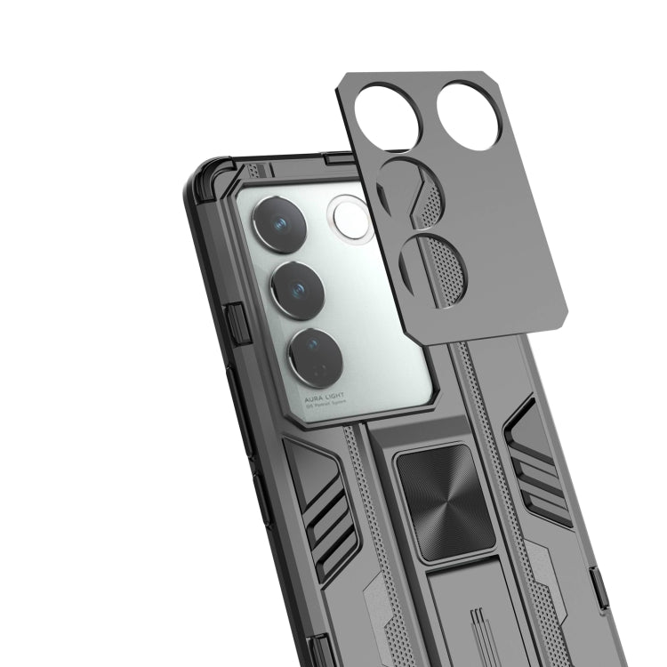 For vivo S16 / S16 Pro Supersonic Holder PC Soft TPU Phone Case