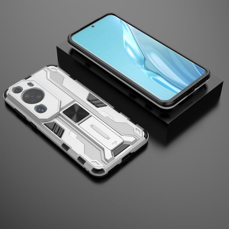 For Huawei P60 Art 4G Supersonic Holder PC Soft TPU Phone Case