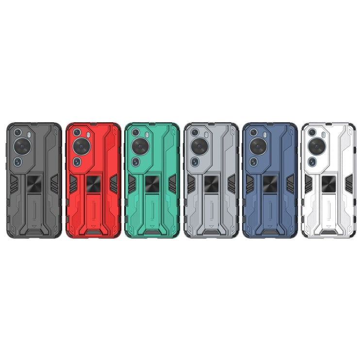 For Huawei P60 Art 4G Supersonic Holder PC Soft TPU Phone Case