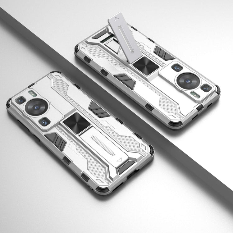 For Huawei P60 / P60 Pro Supersonic Holder PC Soft TPU Phone Case