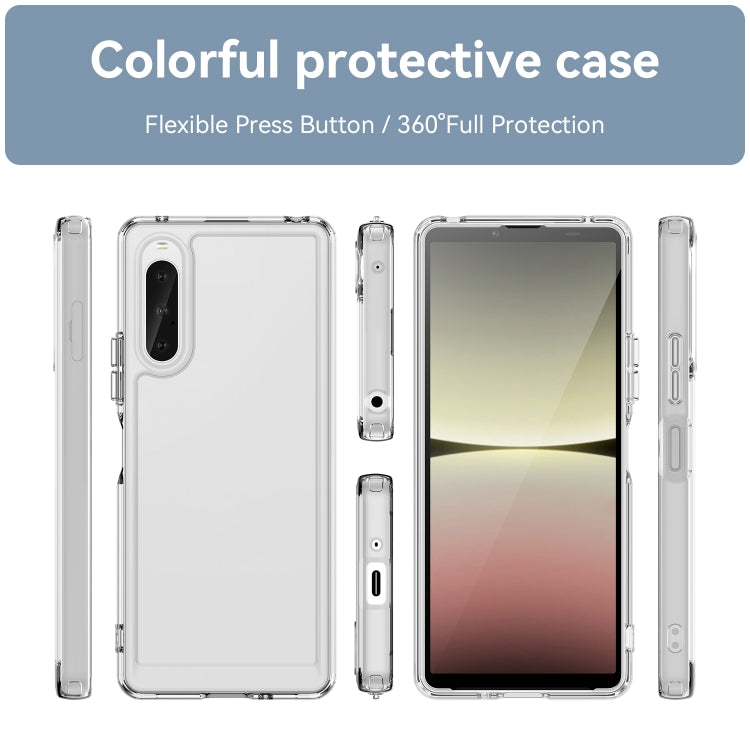 For Sony Xperia 10 V Candy Series TPU Phone Case