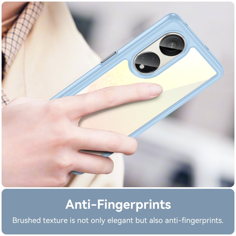 For OPPO Reno8 T 5G Colorful Series Acrylic + TPU Phone Case